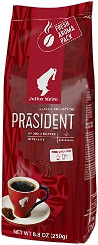 Julius Meinl Präsident Blend Öğütülmüş Filtre Kahve, Orta Kavrulmuş, Yumuşak İçim, 250 g