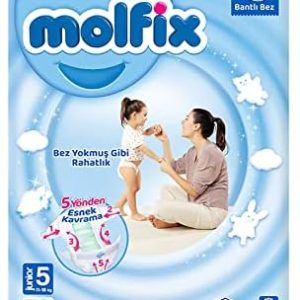 Molfix Bebek Bezi 3D Junior 5 Beden Aylık Paket 78 Adet