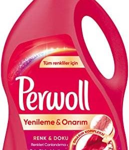 Perwoll Hassas Sıvı Çamaşır Deterjanı Renkli 3 L