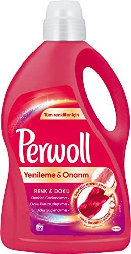 Perwoll Hassas Sıvı Çamaşır Deterjanı Renkli 3 L