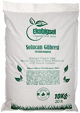 Ekobigsol%100 Organik Solucan Gübresi Katı8Granül) 10 kg