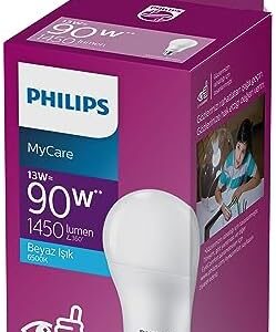 Philips LEDBulb 13-23W/90W E27 6500K Beyaz Işık LED Ampul