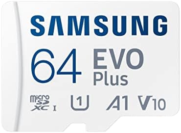 Samsung EVO Plus microSD Hafıza Kartı 64 GB, U3, V30, A2 ‎MB-MC64KA/TR