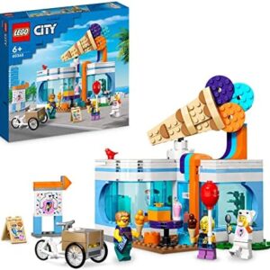 LEGO City Dondurma Dükkanı 60363 - 6 Yaş ve Üzeri Çocuklar İçin Yaratıcı Oyuncak Yapım Seti (296 Parça)
