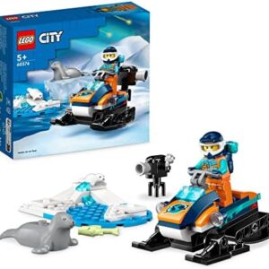 LEGO City Kutup Kâşifi Motorlu Kızağı 60376 Oyuncak Yapım Seti (70 Parça)
