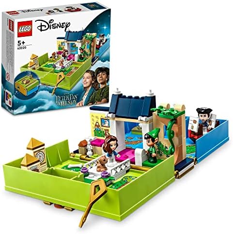 LEGO Disney Peter Pan ve Wendy'nin Hikaye Kitabı Macerası 43220-5 Yaş ve Üzeri Çocuklar İçin Yaratıcı Oyuncak Yapım Seti (111 Parça)