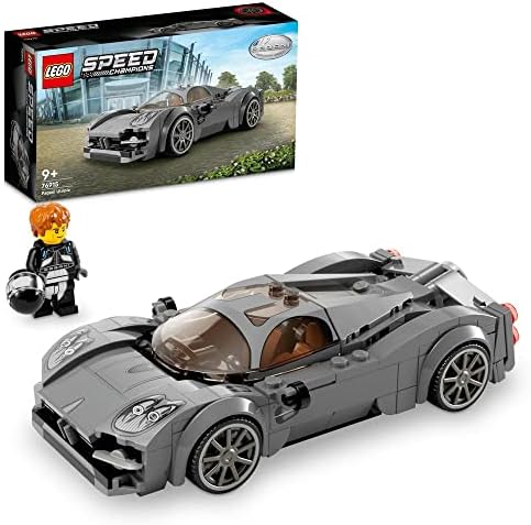 LEGO Speed Champions Pagani Utopia 76915-9 Yaş ve Üzeri Çocuklar İçin Hiper Araba Modeli İçeren Koleksiyonluk ve Sergilenebilir Yaratıcı Oyuncak Model Yapım Seti (249 Parça)