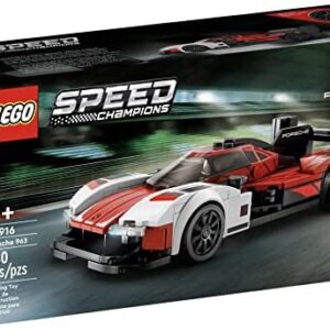 LEGO Speed Champions Porsche 963 76916-9 Yaş ve Üzeri Çocuklar İçin Koleksiyonluk Araba Modeli İçeren Yaratıcı Oyuncak Yapım Seti (280 Parça)