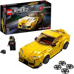 LEGO Speed Champions Toyota GR Supra 76901-7 Yaş ve Üzeri Araba Sevenler İçin Koleksiyonluk ve Sergilenebilir Yaratıcı Oyuncak Model Yapım Seti (299 Parça)