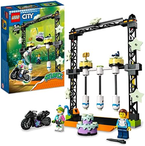 LEGO® City Çubuklu Gösteri Yarışması 60341-5 Yaş ve Üzeri Çocuklar için Stuntz Oyuncağı Yapım Seti (117 Parça)