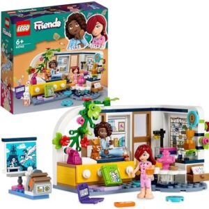 LEGO® Friends Aliya'nın Odası 41740-6 Yaş ve Üzeri Çocuklar için 2 Mini Bebek Karakteri İçeren Yaratıcı Oyuncak Yapım Seti (209 Parça)