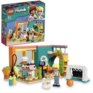 LEGO® Friends Leo'nun Odası 41754-6 Yaş ve Üzeri Çocuklar için 2 Mini Bebek (Leo ve Olly) İçeren Yaratıcı Oyuncak Yapım Seti (203 Parça)