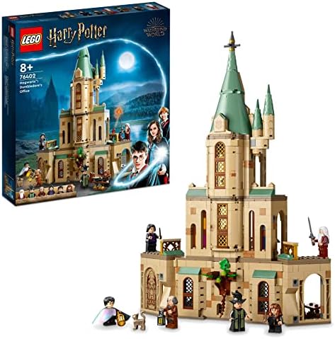 LEGO® Harry Potter™ Hogwarts™: Dumbledore’un Ofisi 76402-8 Yaş ve Üzeri Çocuklar için Sihirli Kale Oyuncağı Yapım Seti (654 Parça)