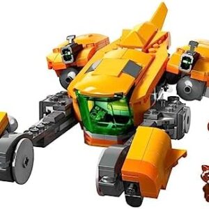 LEGO® Marvel Bebek Rocket’in Gemisi 76254-8 Yaş ve Üzeri Çocuklar için Galaksinin Koruyucuları Rakun’un Uzay Gemisini İçeren Süper Kahramanlı Yaratıcı Oyuncak Yapım Seti (330 Parça)