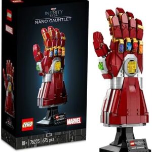 LEGO® Marvel Nano Eldiven 76223 - Süper Kahraman Seven Yetişkinler İçin Iron Man Eldiveni İçeren Yaratıcı Oyuncak Yapım Seti (680 Parça)