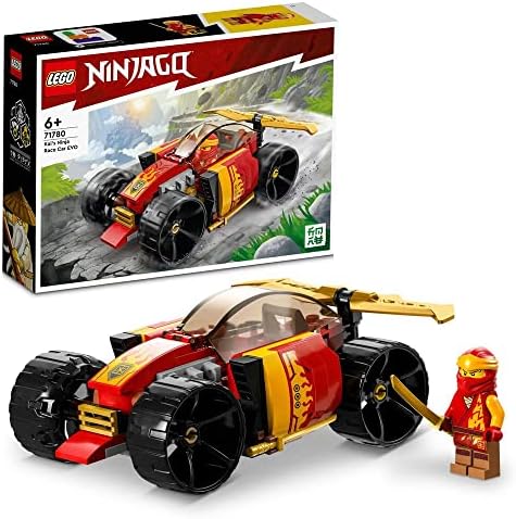 LEGO® NINJAGO® Kai’nin Ninja Yarış Arabası EVO 71780-6 Yaş ve Üzeri Çocuklar için Araba ve Kai Minifigürü İçeren Yaratıcı Oyuncak Yapım Seti (94 Parça)