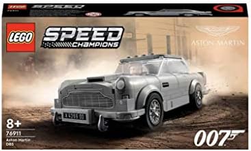 LEGO® Speed Champions 007 Aston Martin DB5 76911-8 Yaş ve Üzeri Çocuklar ve Araba Tutkunları için James Bond™ Modeli Oyuncak Yapım Seti (298 Parça)