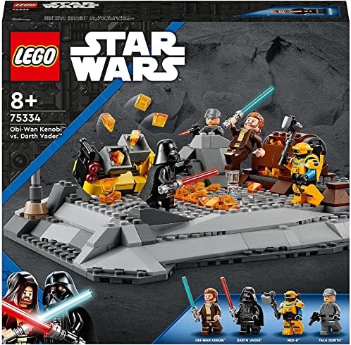 LEGO® Star Wars™ Obi-Wan Kenobi™ Darth Vader™’a Karşı 75334 Yapım Seti (408 Parça)
