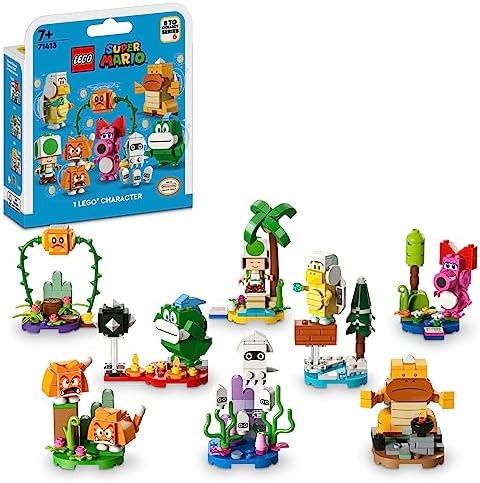LEGO® Super Mario™ Karakter Paketleri – Seri 6 71413-7 Yaş ve Üzeri Çocuklar için Koleksiyonluk Oyuncak Yapım Seti