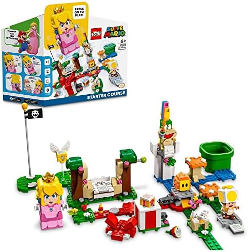 LEGO® Super Mario™ Peach ile Maceraya Başlangıç Seti 71403-6 Yaş ve Üzeri Çocuklar için Oyun Seti (354 Parça)