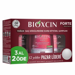 Bioxcin Forte Şampuan 300ml 3al2 Öde – MaviKutu