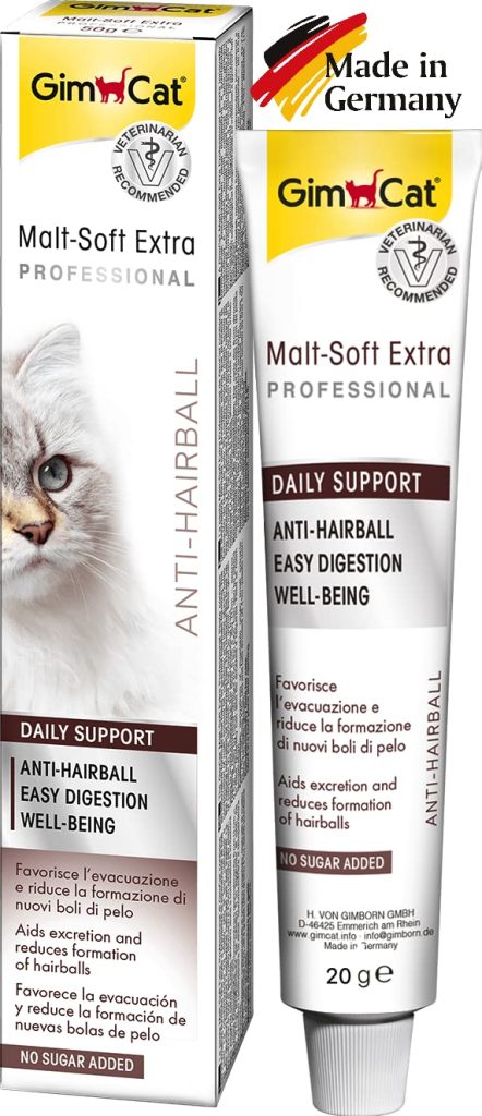 GimCat Malt Soft Extra Kediler İçin Tamamlayıcı Mama, Zengin Protein 20 g – MaviKutu