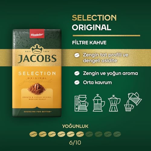 Jacobs Selection Filtre Kahve 250 Gr – MaviKutu