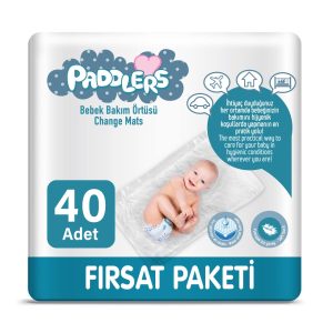 PADDLERS 4X10 ADET BEBEK BAKIM ÖRTÜSÜ (60X60 Boyutunda) – MaviKutu