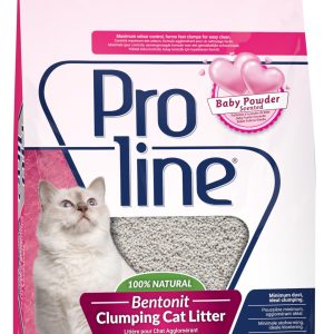 Proline Bebek Pudra Kokulu Bentonit Kedi Kumu 20 L – MaviKutu