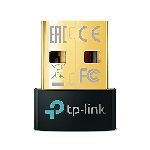 TP-Link UB500, Bluetooth 5.3, (PC dizüstü bilgisayar masaüstü bilgisayar için, Windows 10/8.1/8/7 Plug & Play destekler), Nano USB Bluetooth Adaptör – MaviKutu
