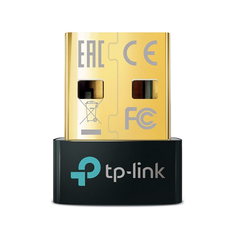TP-Link UB500, Bluetooth 5.3, (PC dizüstü bilgisayar masaüstü bilgisayar için, Windows 10/8.1/8/7 Plug & Play destekler), Nano USB Bluetooth Adaptör – MaviKutu