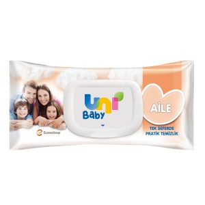 Uni Baby Aile Islak Mendil 12×90 1080 Yaprak – MaviKutu