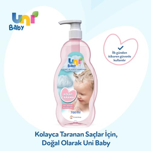 Uni Baby Şampuan Kolay Tarama 700 Ml – MaviKutu