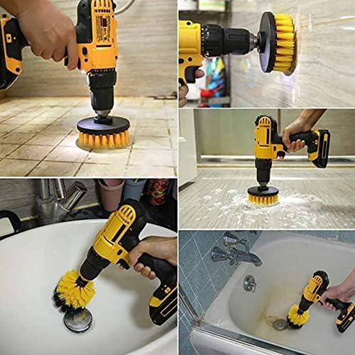 AEE® 9'lu Matkap Ucu Fırça Seti Temizleme Parlatma Pasta Cila Jant Tekerlik Far Araba Araç Oto Temizlik Fırçası Seti Banyo Fayans Mutfak Duşakabin Tuvalet Halı Temizleme Kiti Parke Fayans Parlatma – MaviKutu