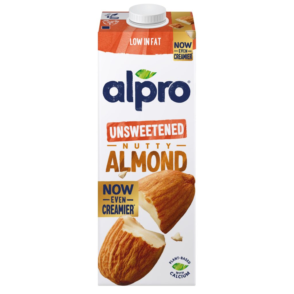 Alpro Şekersiz Badem Bitki Bazlı İçecek 1000 ml – MaviKutu