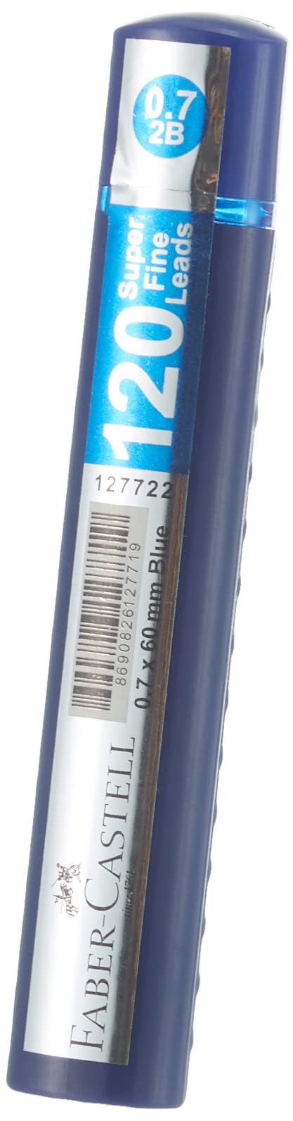 Faber-Castell Grip Min 0.7 2b 60mm, 120'li Mavi Tüp – MaviKutu