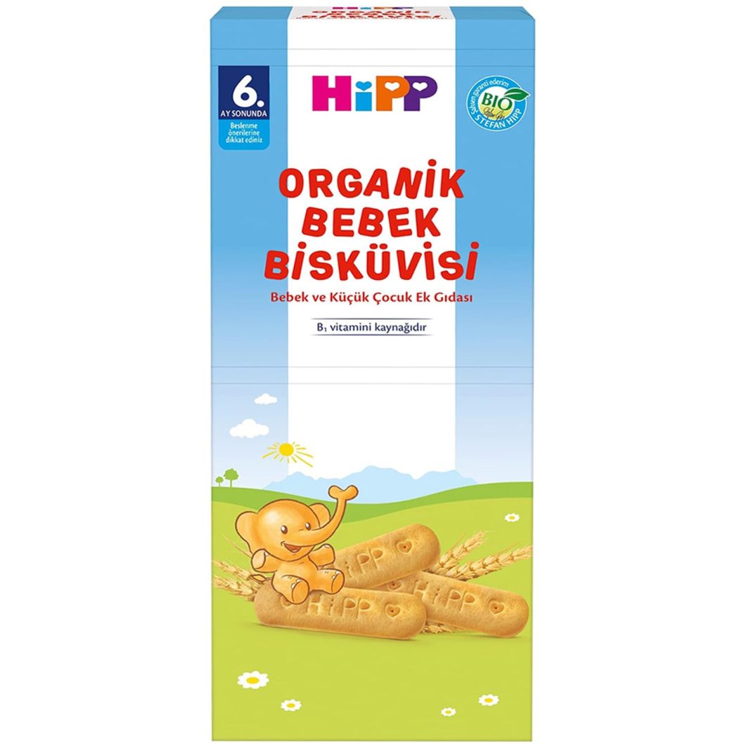 HiPP Organik Bebek Bisküvisi 180 gr – MaviKutu