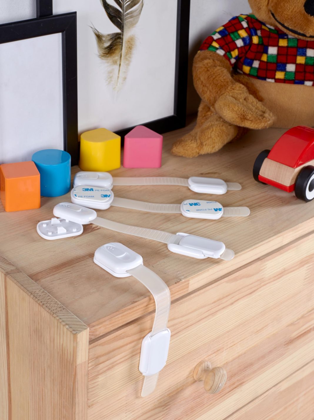 Kidkid Yüksek Güvenlikli Çekmece ve Dolap Kilidi 5 Adet – MaviKutu