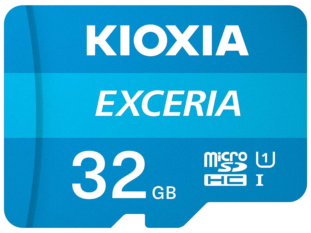 KIOXIA EXCERIA 32GB microSDHC Kart – UHS-I, R100MB/s okuma – MaviKutu