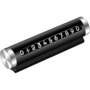 Numaratör Araç Park Kasa Çevirmeli Araç İçi Park Telefon Numaratör Park Numarası Parkmatik Araç Torpido Üstü Parktel Telefon Yazısı Siyah – MaviKutu