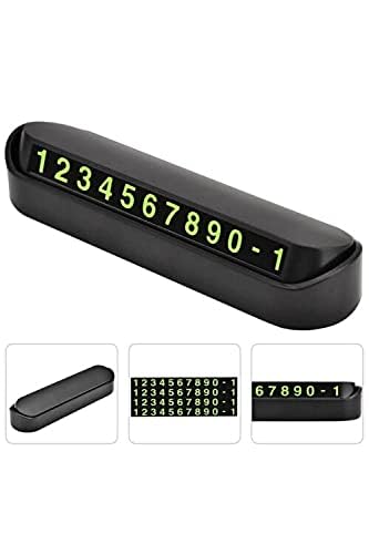 Park Araç Içi Park Telefon Numarası Fosforlu Numaratör Oto Cam Kartı – MaviKutu