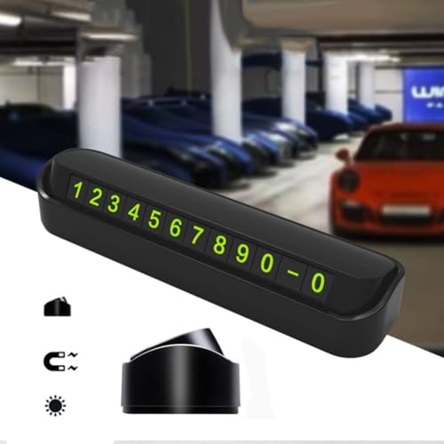 Park Araç Içi Park Telefon Numarası Fosforlu Numaratör Oto Cam Kartı – MaviKutu