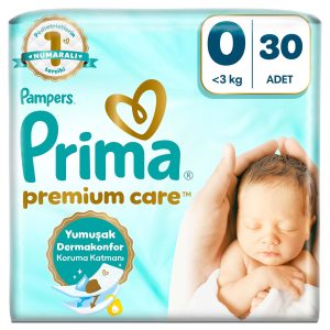 Prima Bebek Bezi Premium Care 0 Numara 30 Adet – MaviKutu