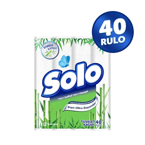 SOLO Bambu Katkılı Tuvalet Kağıdı 40’lı – MaviKutu