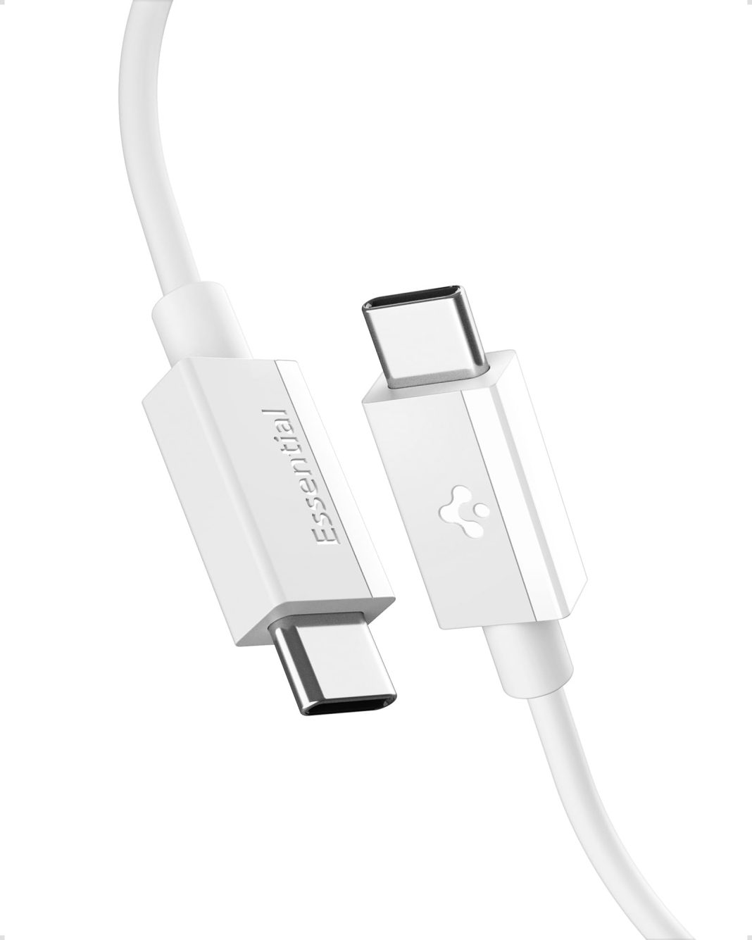 Spigen USB-C to USB-C 1 Metre Kablo 60W Güç/PPS 2.0 Desteği Super Hızlı Şarj / 480 Mbps Data Aktarım Hızı Type-C Ekstra Dayanıklı White – ACA08717 – MaviKutu