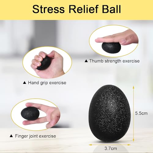 Vicloon 5 Parça Set Kavrama Güçlendirici, 5-60 kg Ayarlanabilir El Kavrama Güçlendirici, Monitörlü, Parmak Sedyesi, Stres Giderici Kavrama Topu, Sporcular ve Müzisyenler için – MaviKutu