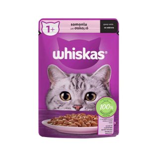 Whiskas Somonlu Poşet Yaş Mama 85 G Tekli Paket – MaviKutu