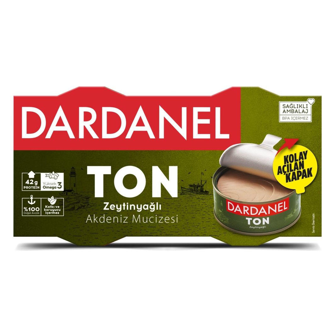 Dardanel Zeytinyağlı Ton Balığı 2×140 gr – MaviKutu