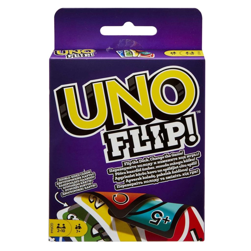 Mattel Games UNO Flip Mattel Uno Flip, Klasik UNO'nun Yeni Versiyonu, Mattel Games GLH50 GLH50 – MaviKutu