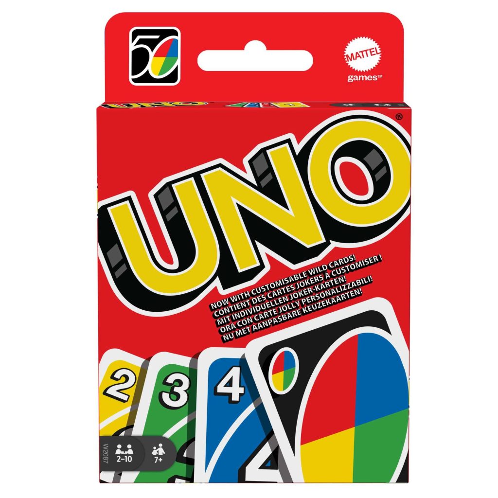 Mattel Games UNO Uno Kartlar, Renk ve Sayı Eşleştirmeli Klasik Kart Oyunu, Mattel Games W2087 W2087 – MaviKutu